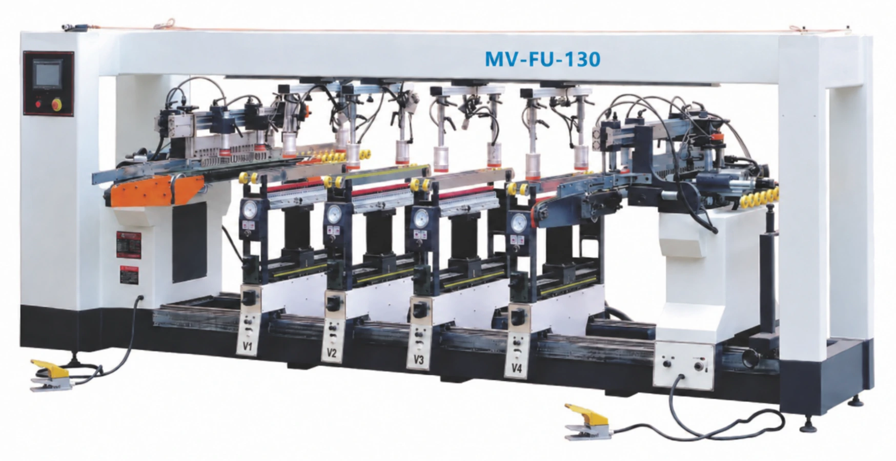 MV-FU-130 — Furadora múltipla com indicação digital